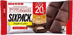 SIXPACK 低糖質プロテインバー（チョコレート味）