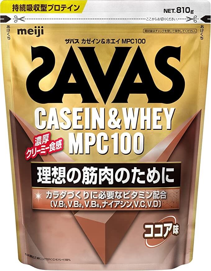 SAVAS カゼイン&ホエイ MPC100