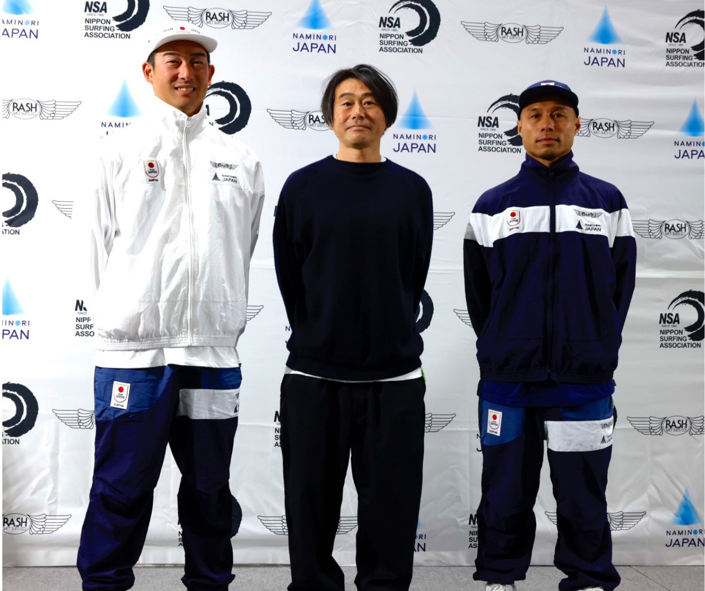 RASHxNAMINORI JAPAN 代表ユニフォーム ドライTEE ホワイト｜ウェットスーツ